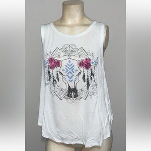 Humming Bird Dream Catcher Sleeveless T-shirt Tank Top Size L